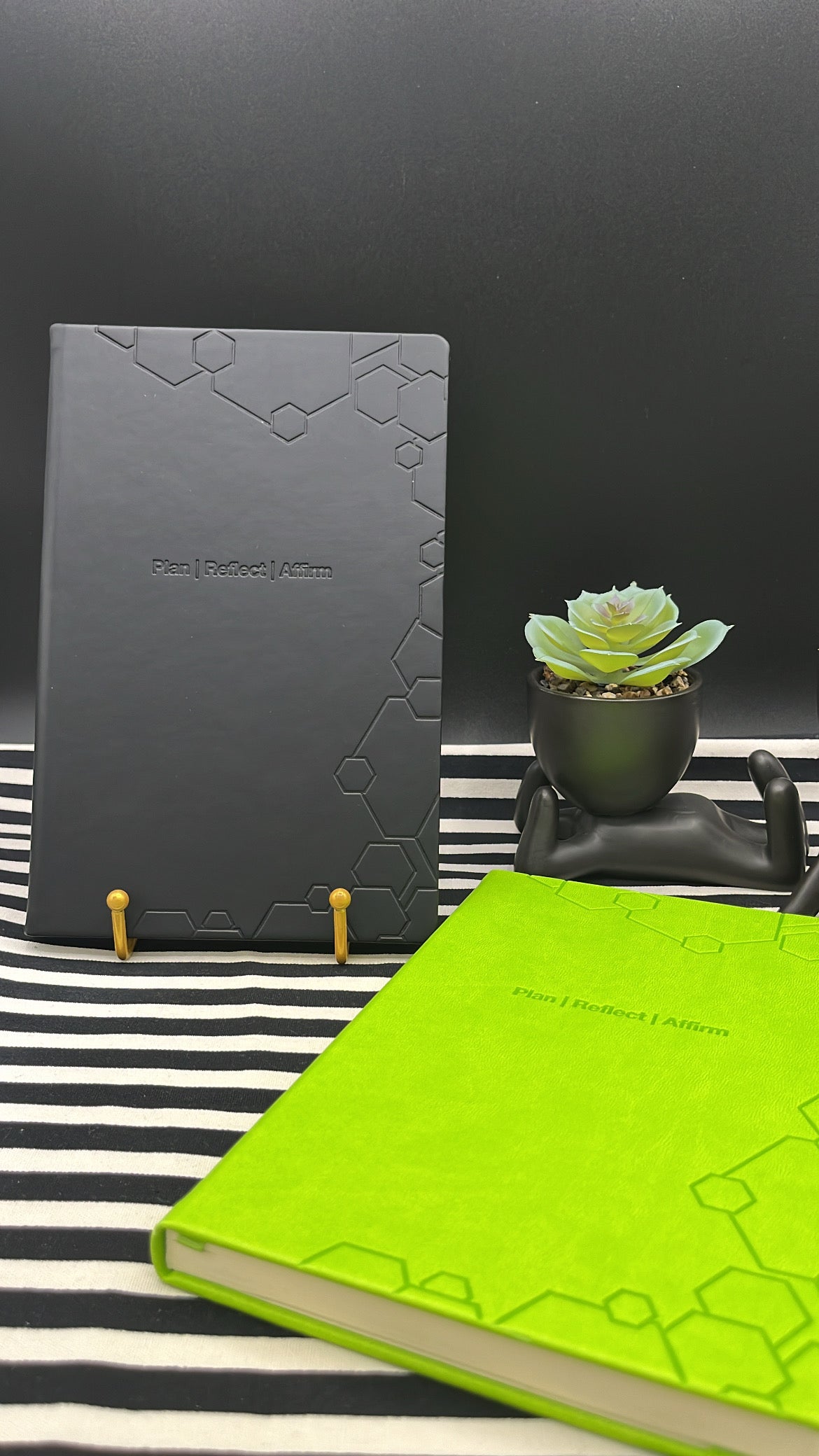 Pea Green Luxury Lined Notebook