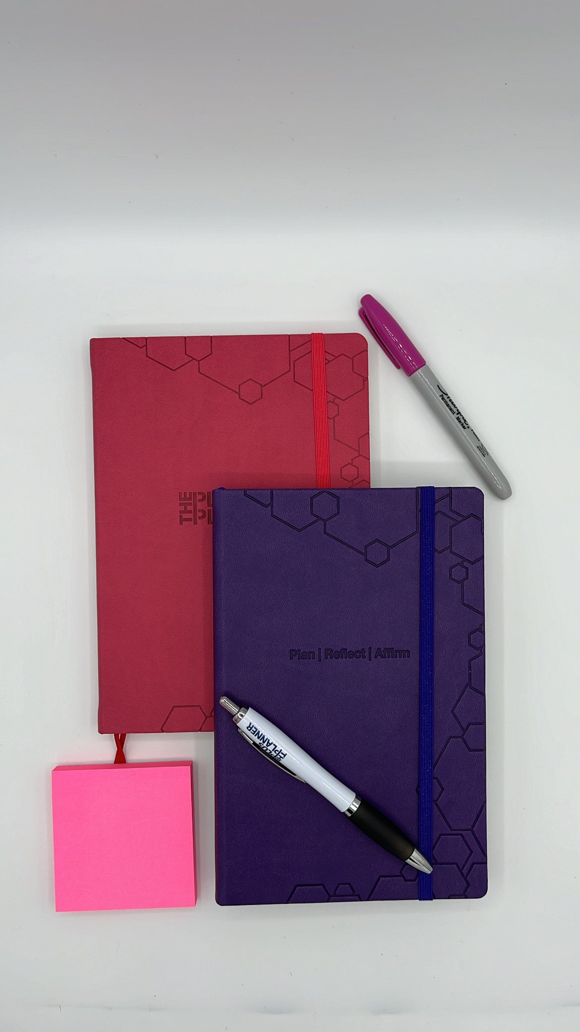 Cerise Pink - Reflection Diary Planner, 2024...The Plus Planner