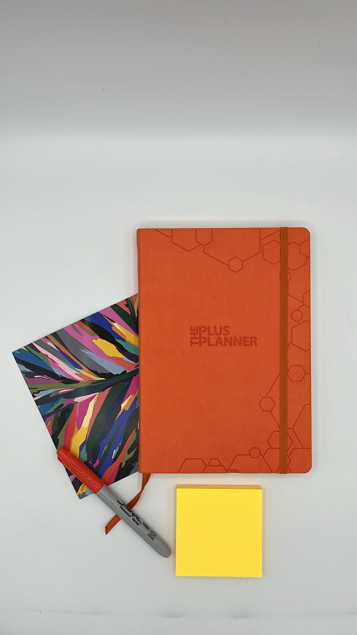 Pumpkin Orange- Reflection Diary Planner, 2024...The Plus Planner