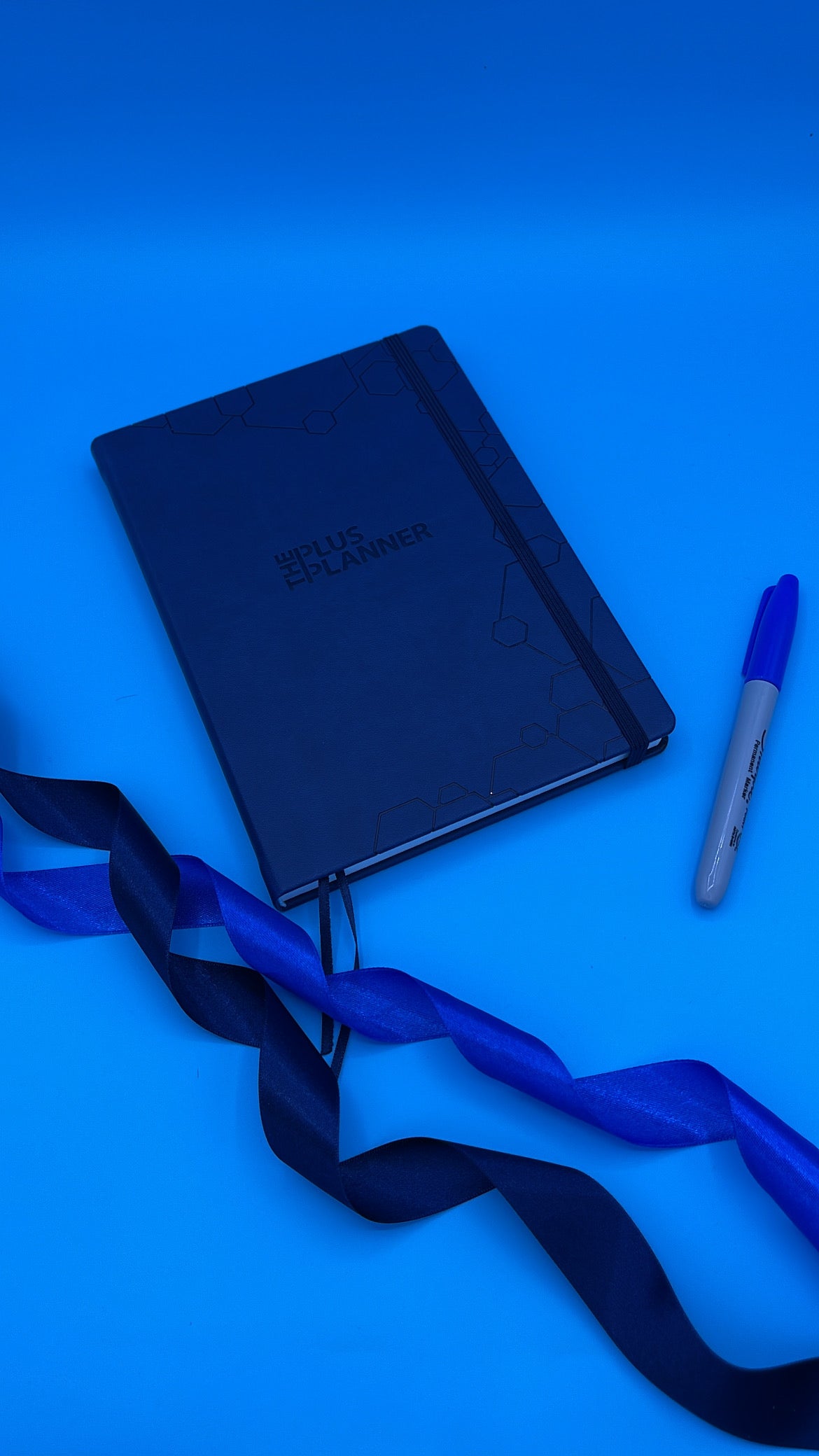 Navy Blue - Reflection Diary Planner, 2024...The Plus Planner