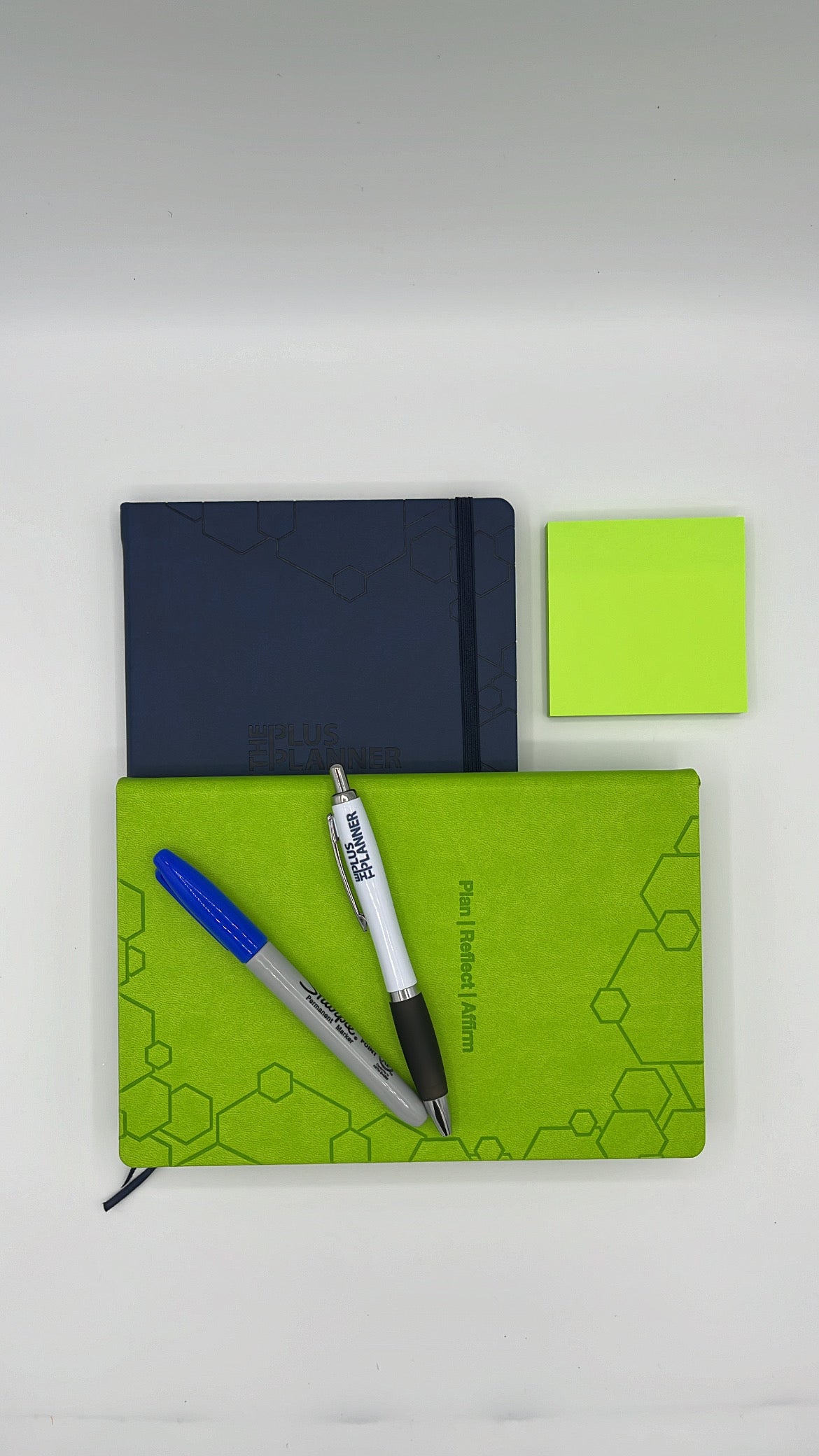 Pea Green Luxury Lined Notebook