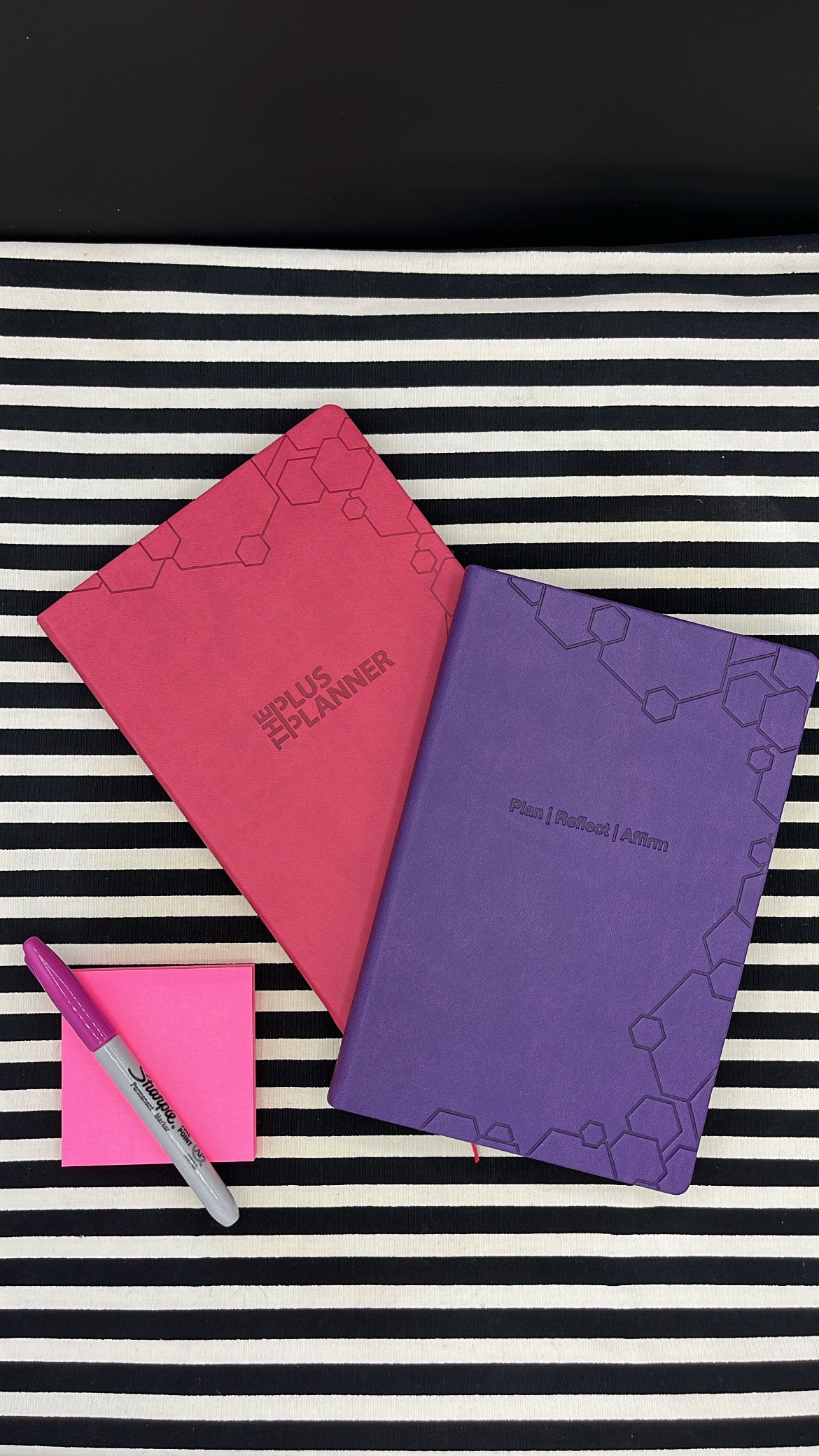 Cerise Pink - Reflection Diary Planner, 2024...The Plus Planner