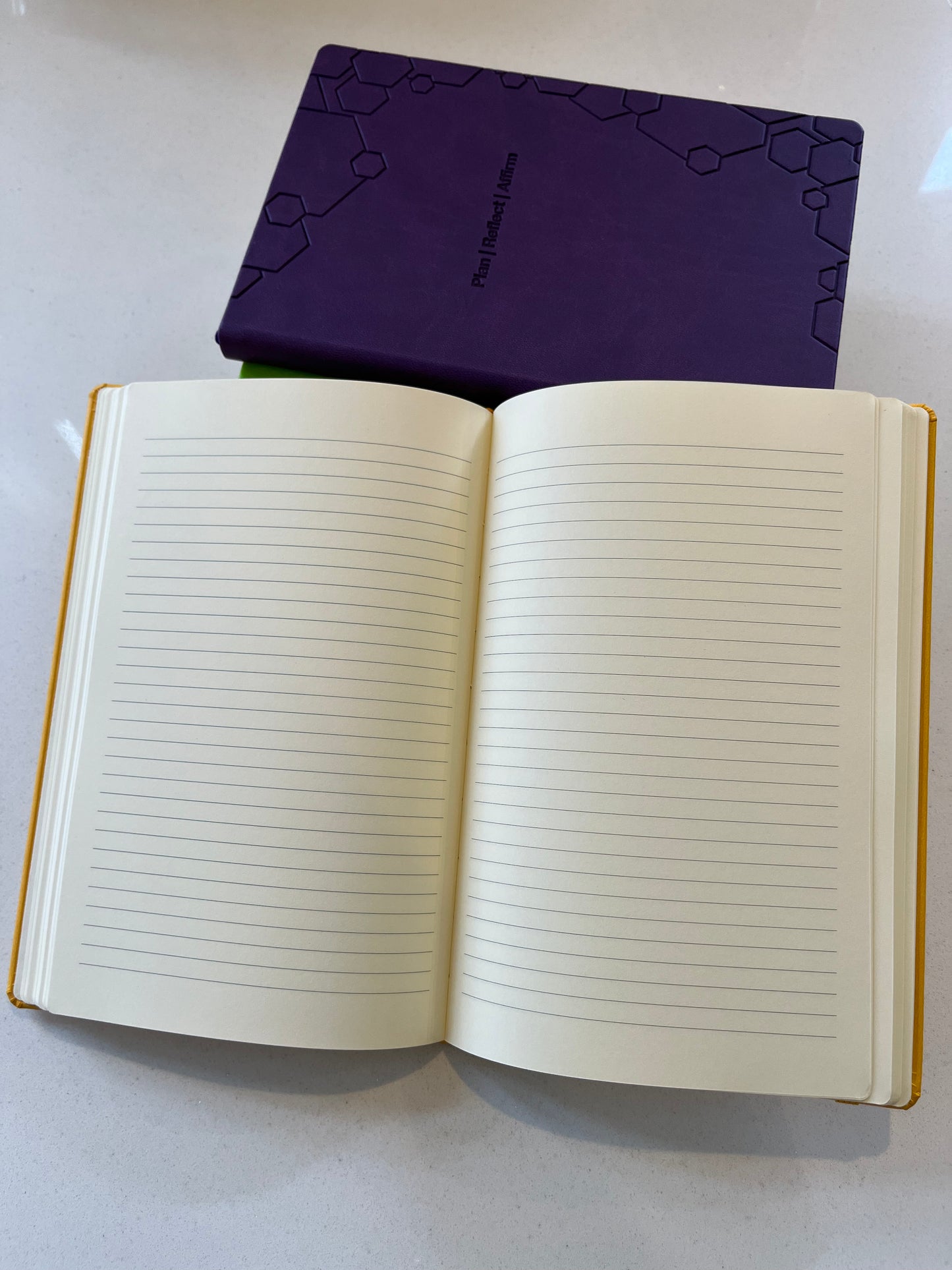 Deep Purple Luxury Lined Notebook